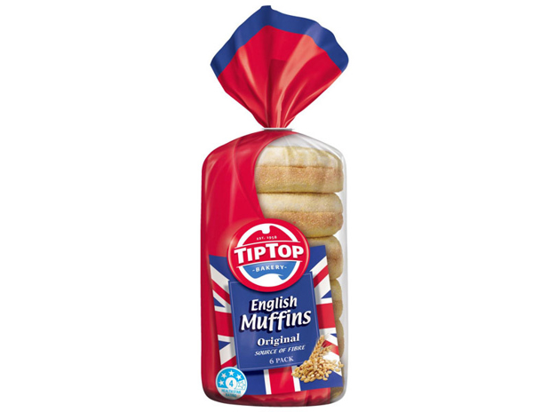 Tip Top English Muffins Original 6 Pack