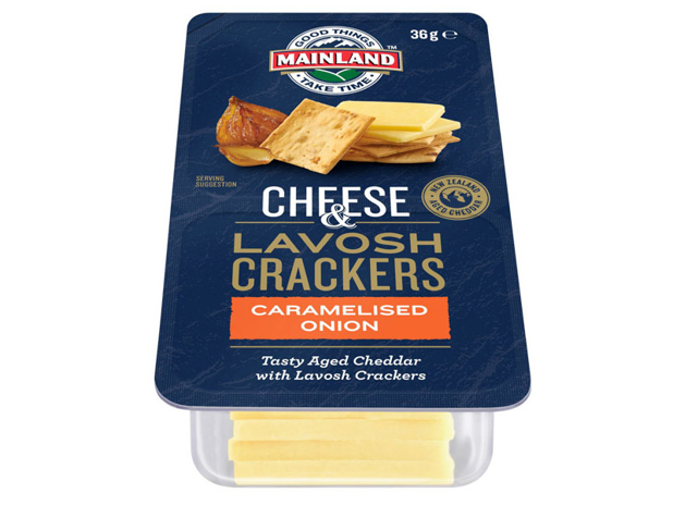 Mainland Cheese & Lavosh Crackers Caramelised Onion 36g
