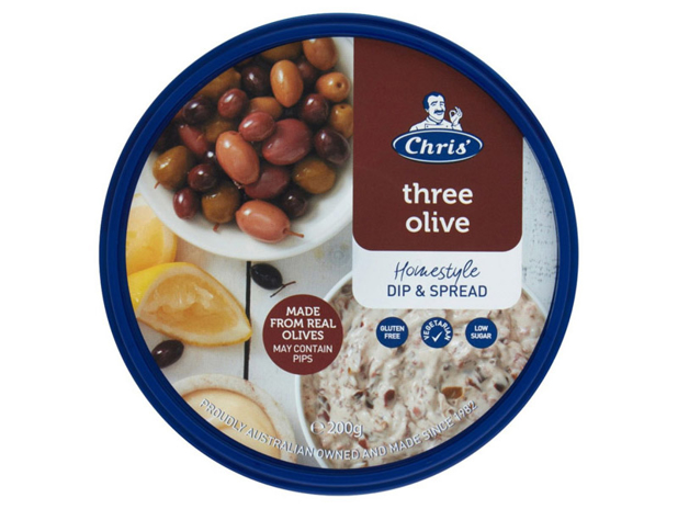 Chris' Three Olive Dip 200g
