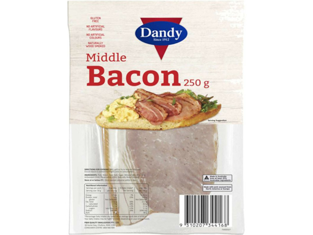 Dandy Bacon Middle 250g