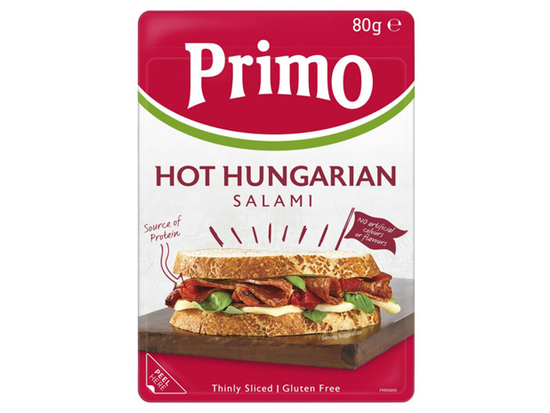 Primo Hot Hungarian Salami 80g