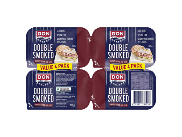 DON Double Smoked Shaved Ham 400g