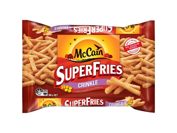 McCain Super Fries Crinkle Cut 900g