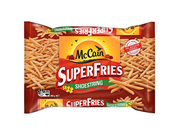 McCain Chips SuperFries Shoestring 900g