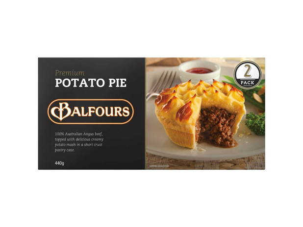 Balfours Frozen Potato Pie 2 Pack