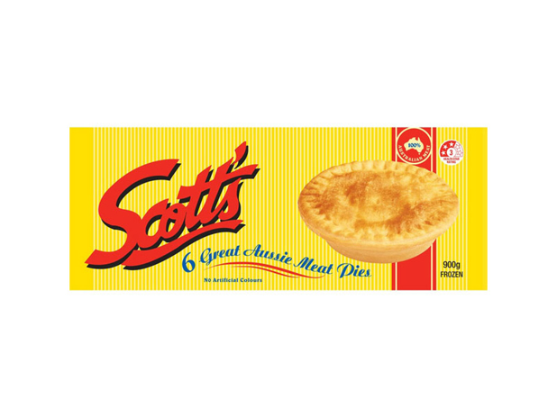 Scott's Meat Pies 6 Pack