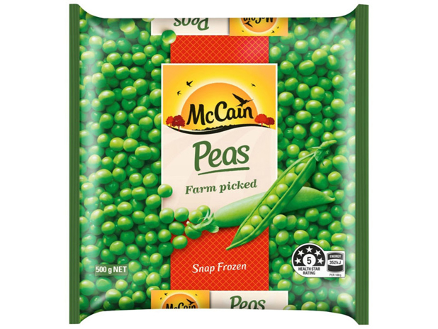 McCain Frozen Peas 500g