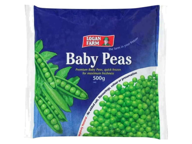 Logan Farm Baby Peas 500g