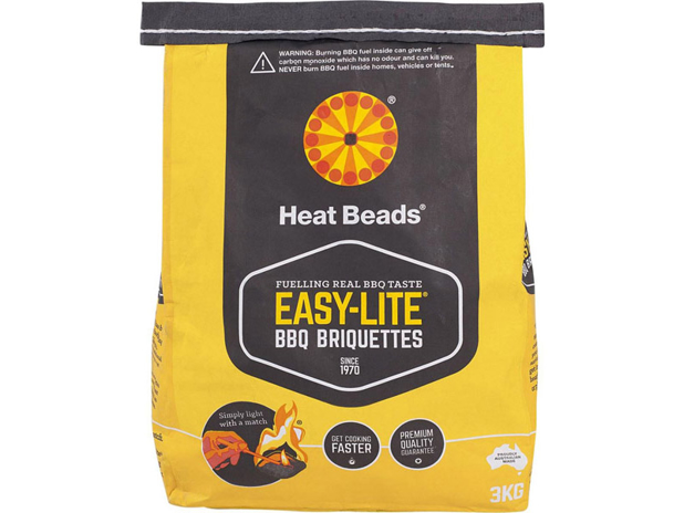 Heat Beads Easy-Lite BBQ Briquettes 3 Kilogram