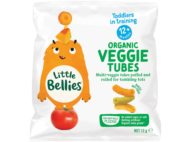 Little Bellies Organic Veggie Tubes 12g