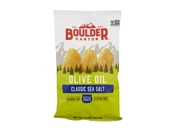Boulder Canyon Olive Oil Classic Sea Salt Potato Chips 142g
