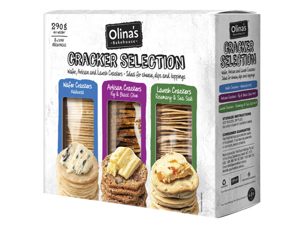 Olina's Selection Pack Crackers 290g