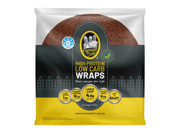 Herman Brot High Protein Low Carb Wrap 350g