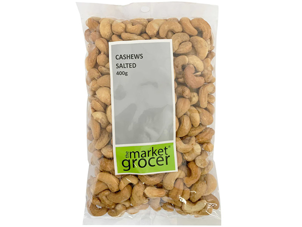 The Market Grocer Salted Cashews 400g