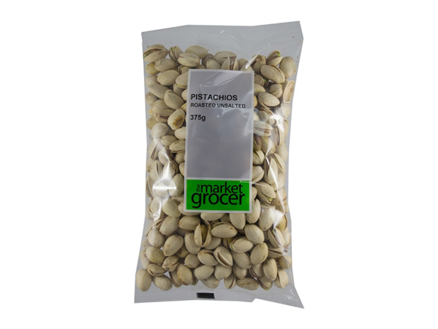 The Market Grocer Unsalted Pistachios 375g
