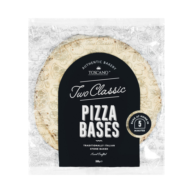 Toscano Pizza Base 2 Pack