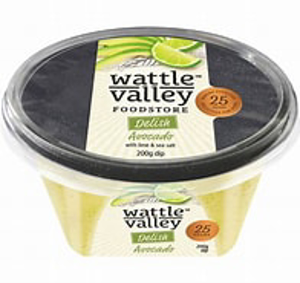 Wattle Valley Delish Avocado Dip With Lime & Salt 150g