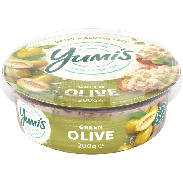 Yumi's Italian Green Olive Dip 200g