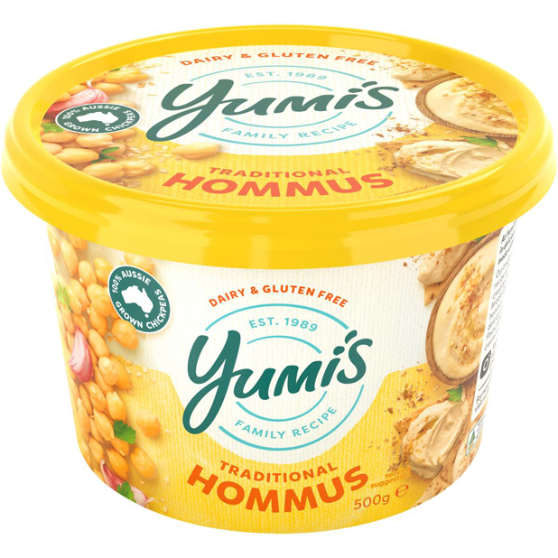 Yumi's Hommus Dip 500g