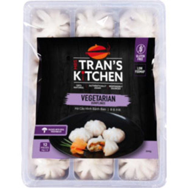 Mrs Tran's Kitchen Vegetarian Dumplings 300g