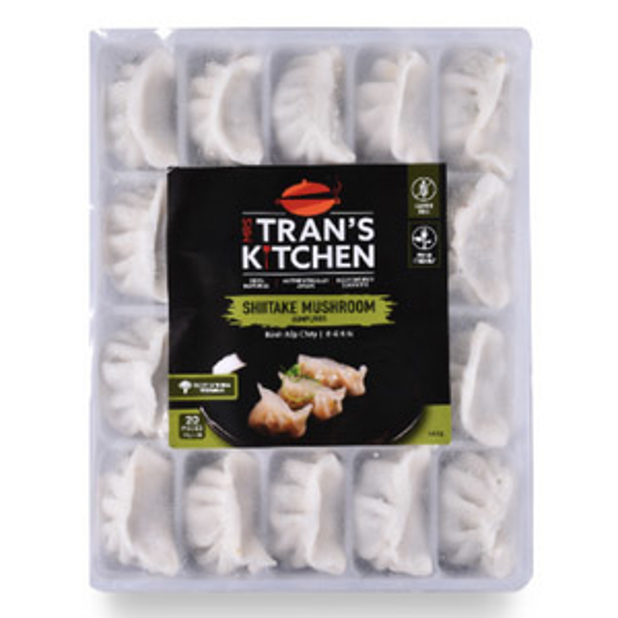 Mrs Trans Kitchen Gluten Free Mushroom Dumplings 500g