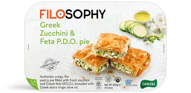 Filosophy Greek Zucchini & Feta Pie 550g