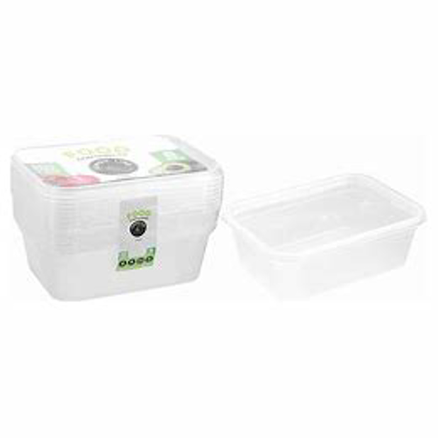 Lemon and Lime Reusable Food Container 2L 8 Pack