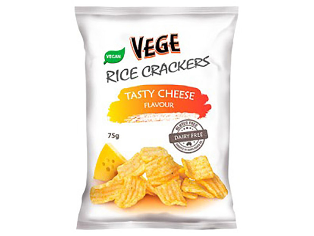 Ajitas Vege Rice Crackers Tasty Cheese 75g