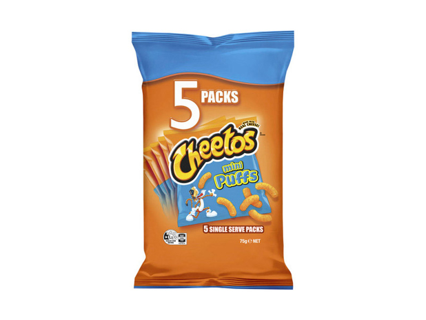 Cheetos Mini Puffs 5 Pack 75g