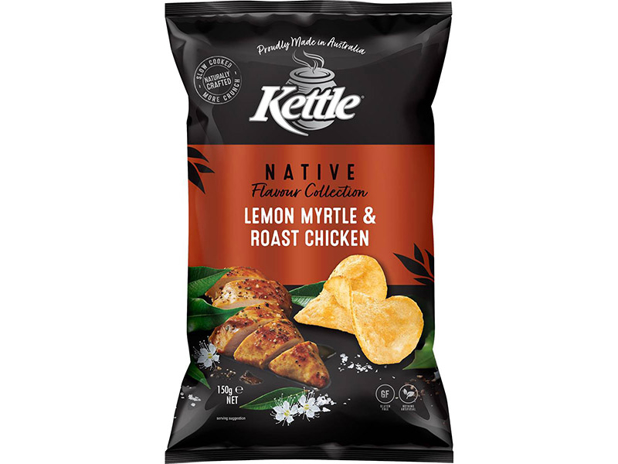 Kettle Chips Natural Lemon Myrtle 150g
