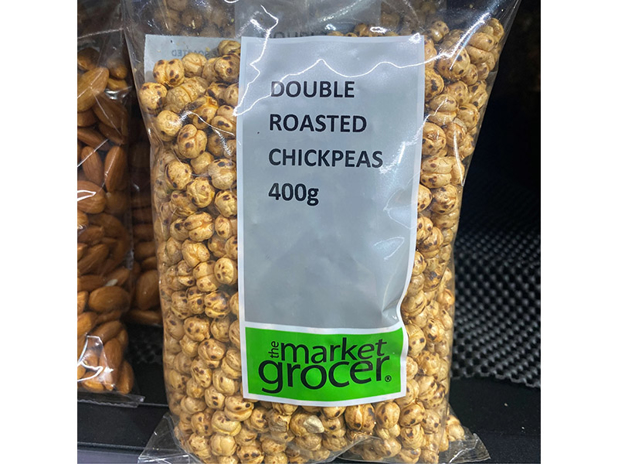 The Market Grocer Double Roasted Chickpeas 400g