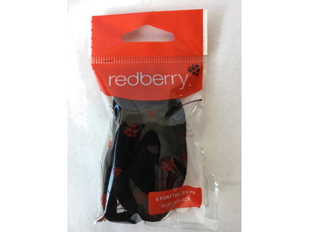 Redberry Ponytail Soft Medium Blue 6pk