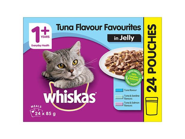 Whiskas Favorite Tuna in Jelly 24x85g