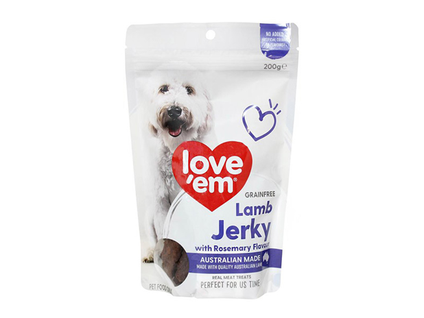 Love'em Jerky Lamb Rosemary 200g