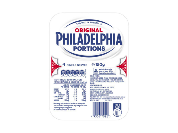Philly Original Spread Portions 150g
