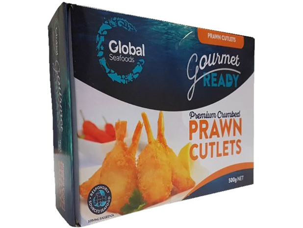 Global Prawn Cutlets Creamy Garlic 500g