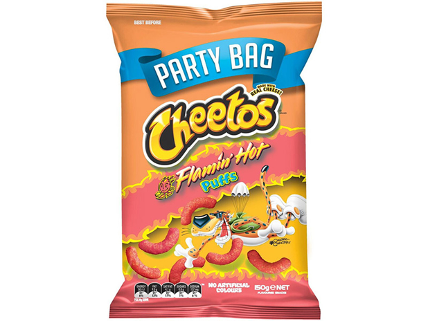 Cheetos Flamin Hot Puffs 150g