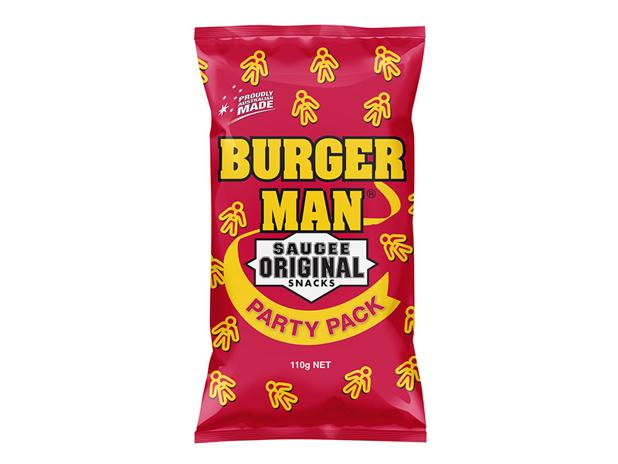 Burger Man Party Pack 110g