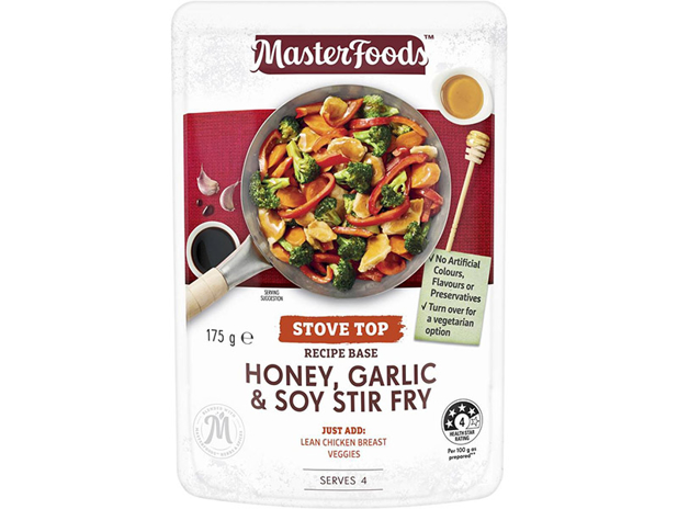 MasterFoods Honey, Garlic & Soy Stir Fry Recipe Base 175g
