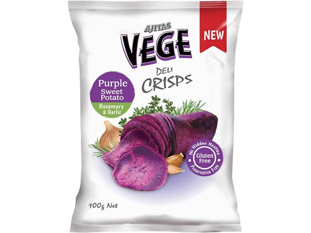 Ajitas Vege Deli Crisps Purple Sweet Potato 100g