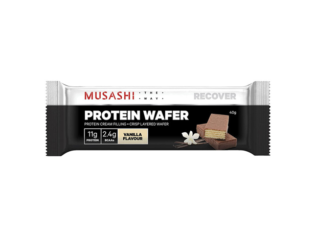 Musashi Protein Wafer Bar Vanilla 40g