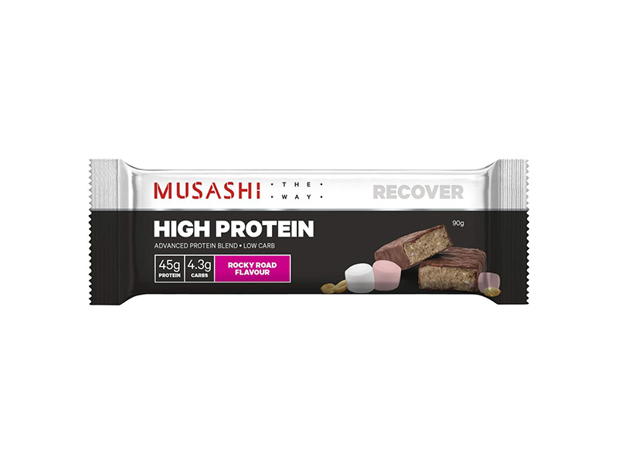 Musashi High Protein Bar Rocky Road 90g