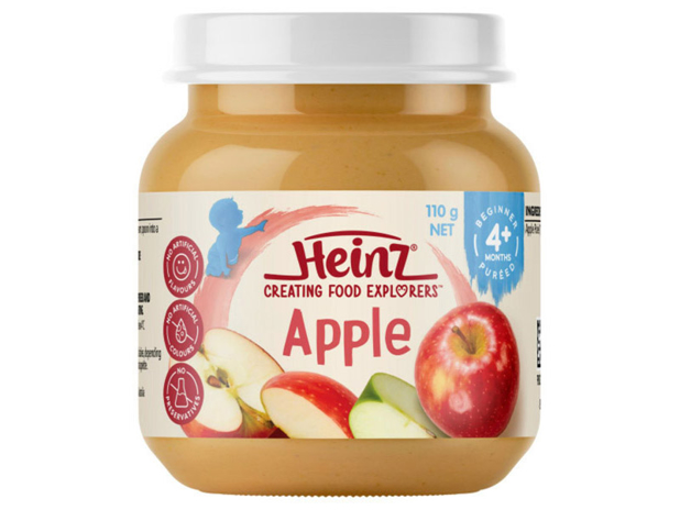 Heinz Apple Baby Food Jar 4+ months 110g