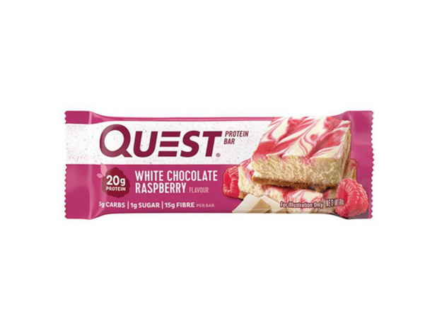 Quest White Chocolate Raspberry Protein Bar 60g