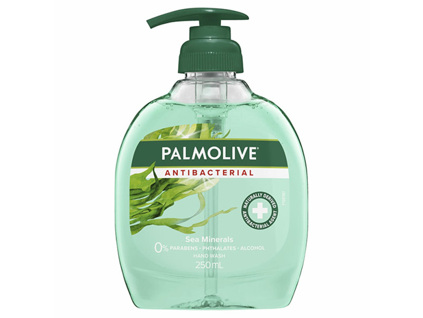 Palmolive Antibacterial Liquid Hand Wash Soap Sea Minerals Deep Cleansing Pump 0% Parabens Recyclabl