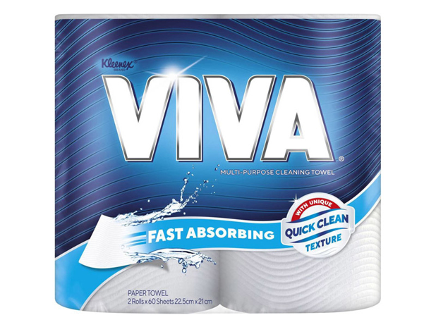 Viva Paper Towel White 2 Pack