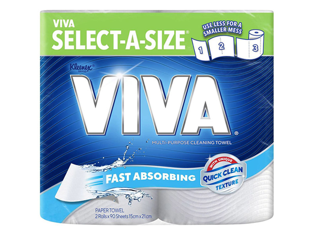 Viva Select A Size Paper Towel White 2 Pack