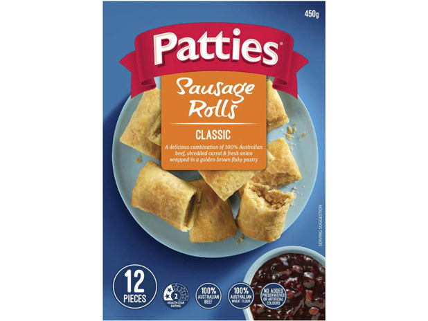 Patties Sausage Roll Party 450g