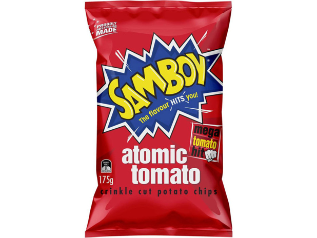 Samboy Atomic Tomato Potato Chips 175g