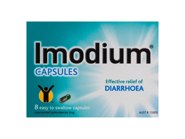 Imodium Diarrhoea Treatment 2mg Capsules 8 Pack